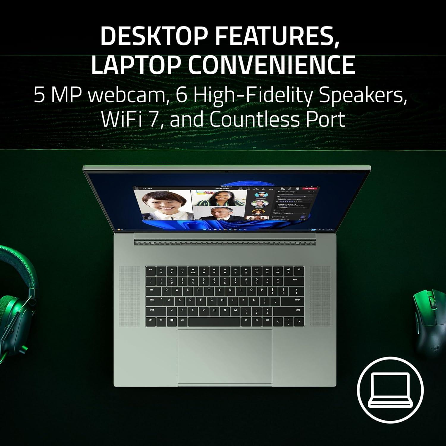 Razer Blade 18 - KI-Workstation: TGP-optimiert, Leistungsengpass ade